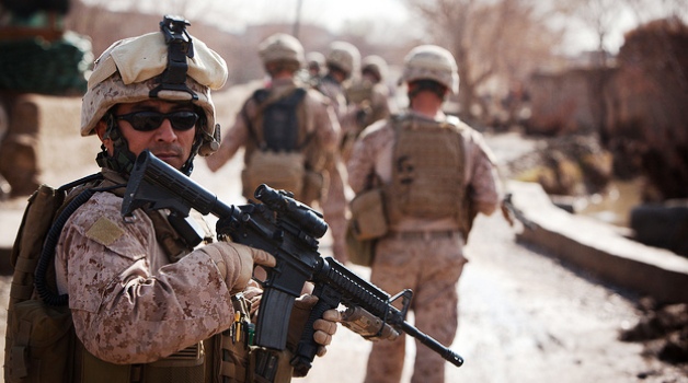 Photo of Marines in Afghanistan