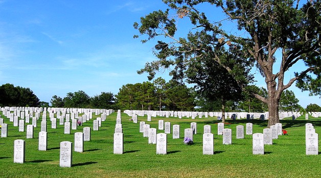 Photo of the Houston National Cemetery