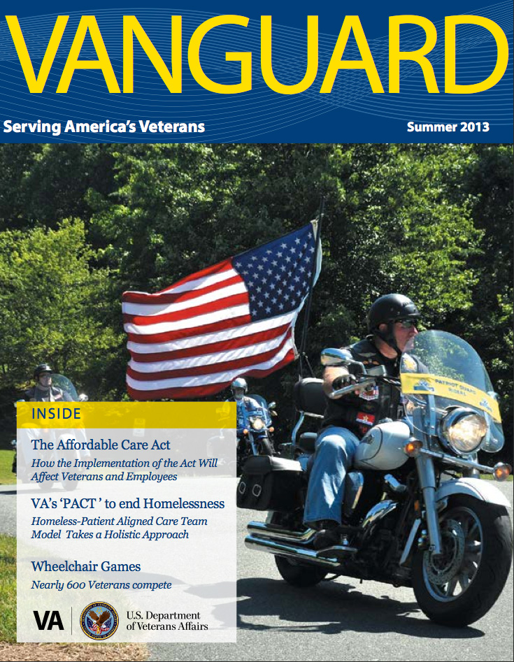Vanguard cover summer 2013