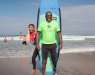 Rodney Blanton and surf instructor James Sampson #NVSSC