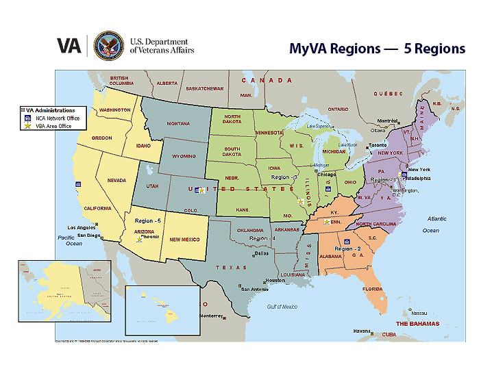 MyVA Regional Map