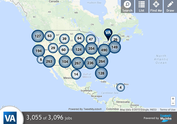 VA Interactive Map
