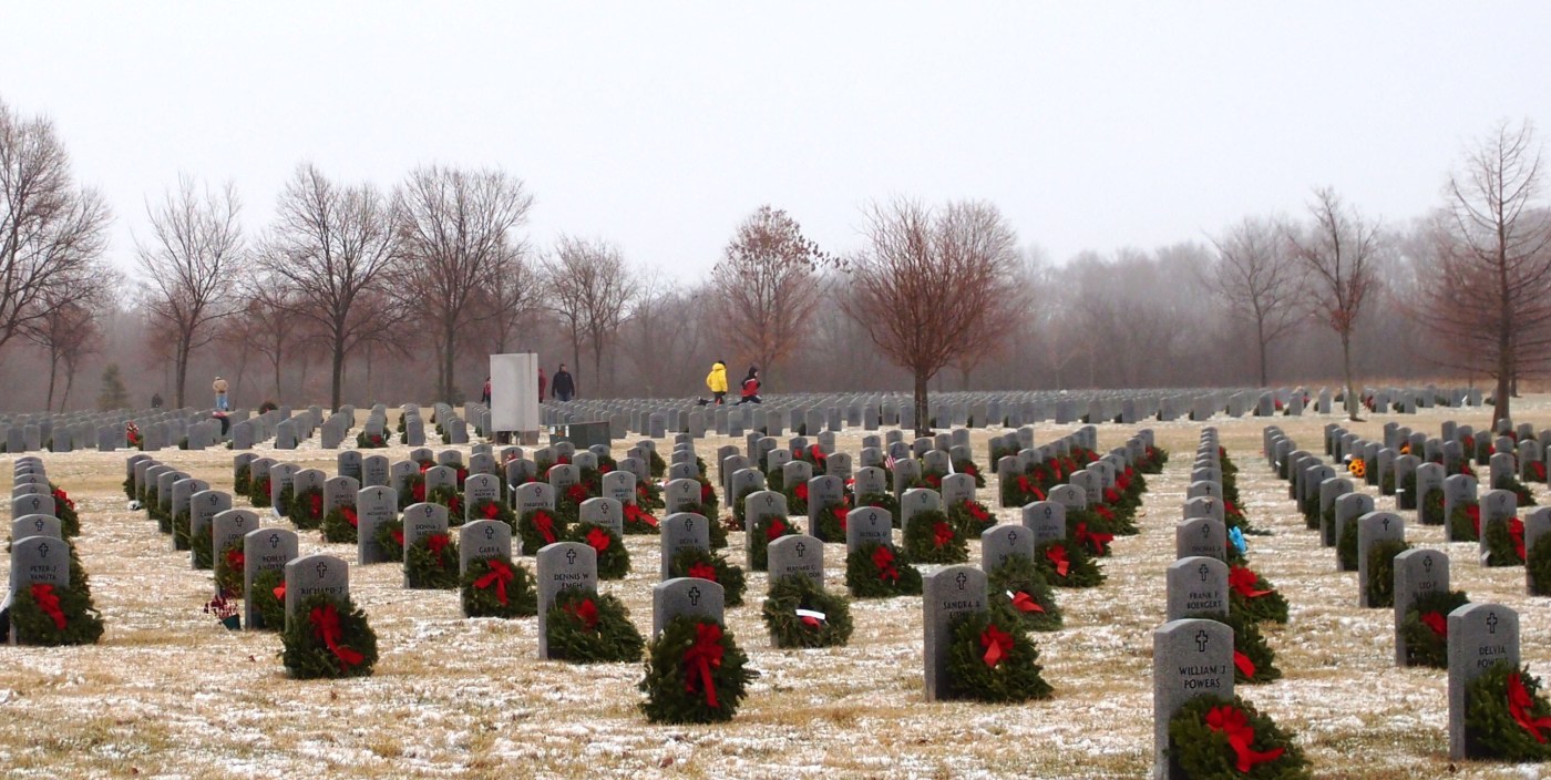 Wreaths Across America event to honor Veterans at VA national Cemeteries