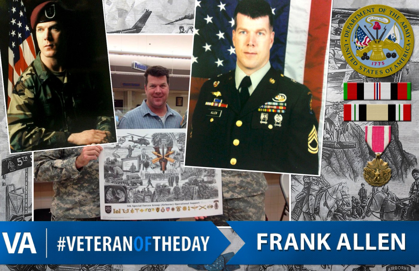 Veteran pursues his passion creating art for the military community