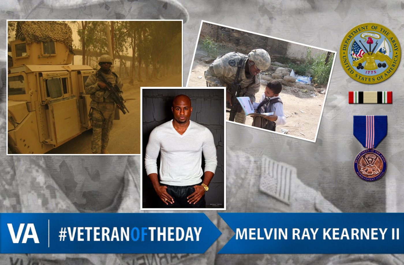 Veteran of the day Melvin-Kearney