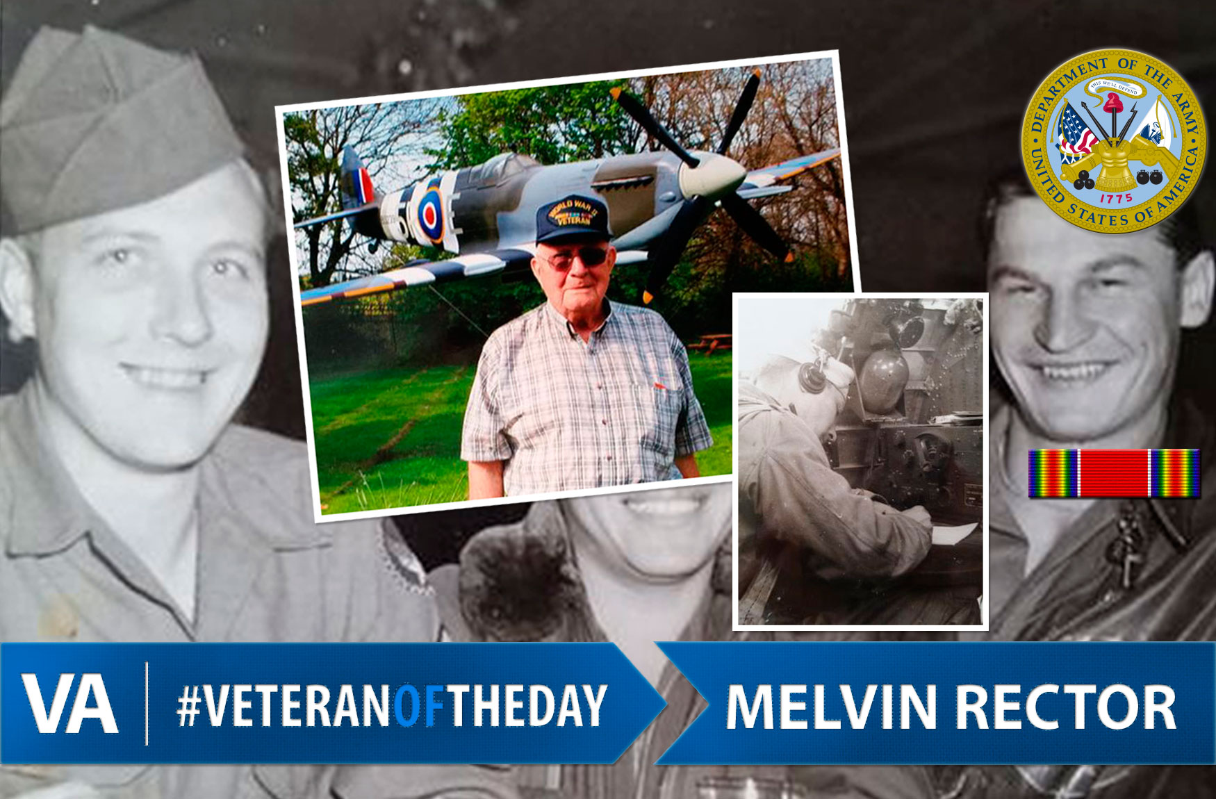 Veteran of the day Melvin-Rector