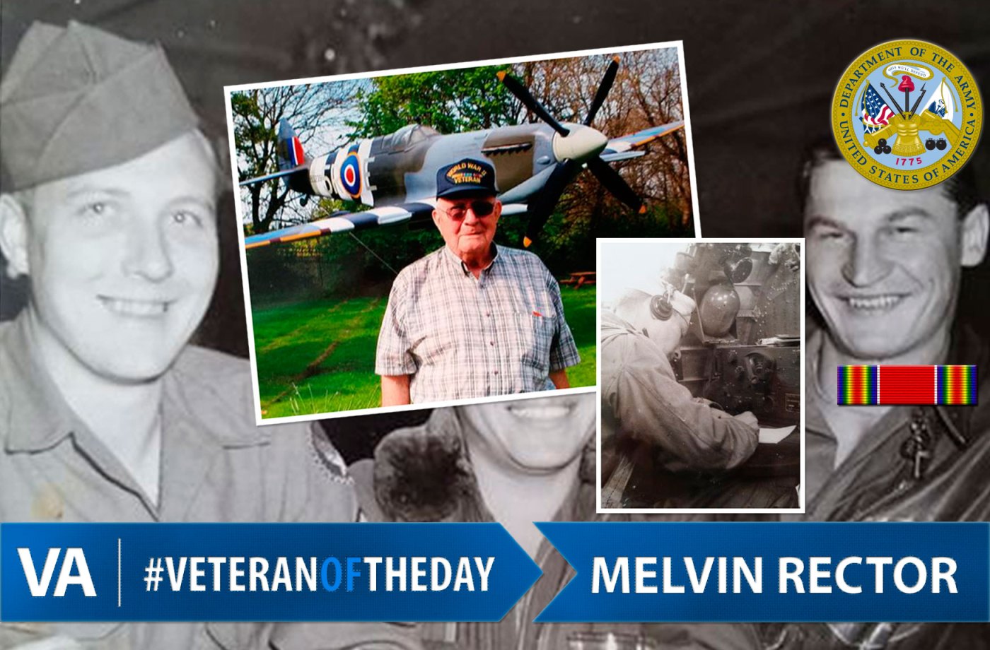 Veteran of the day Melvin-Rector