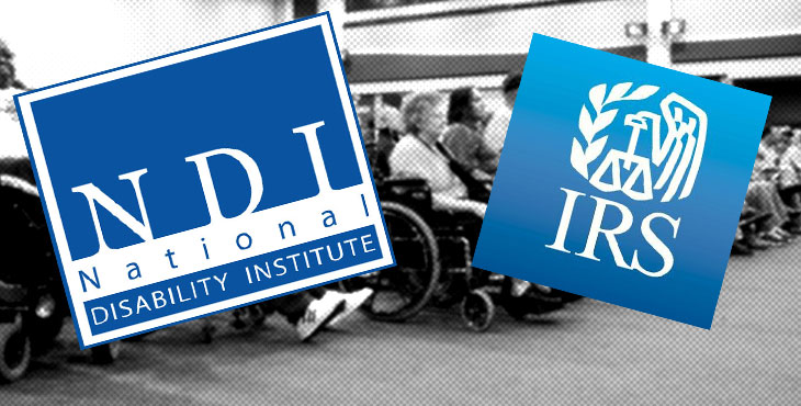 NDI and IRS logos