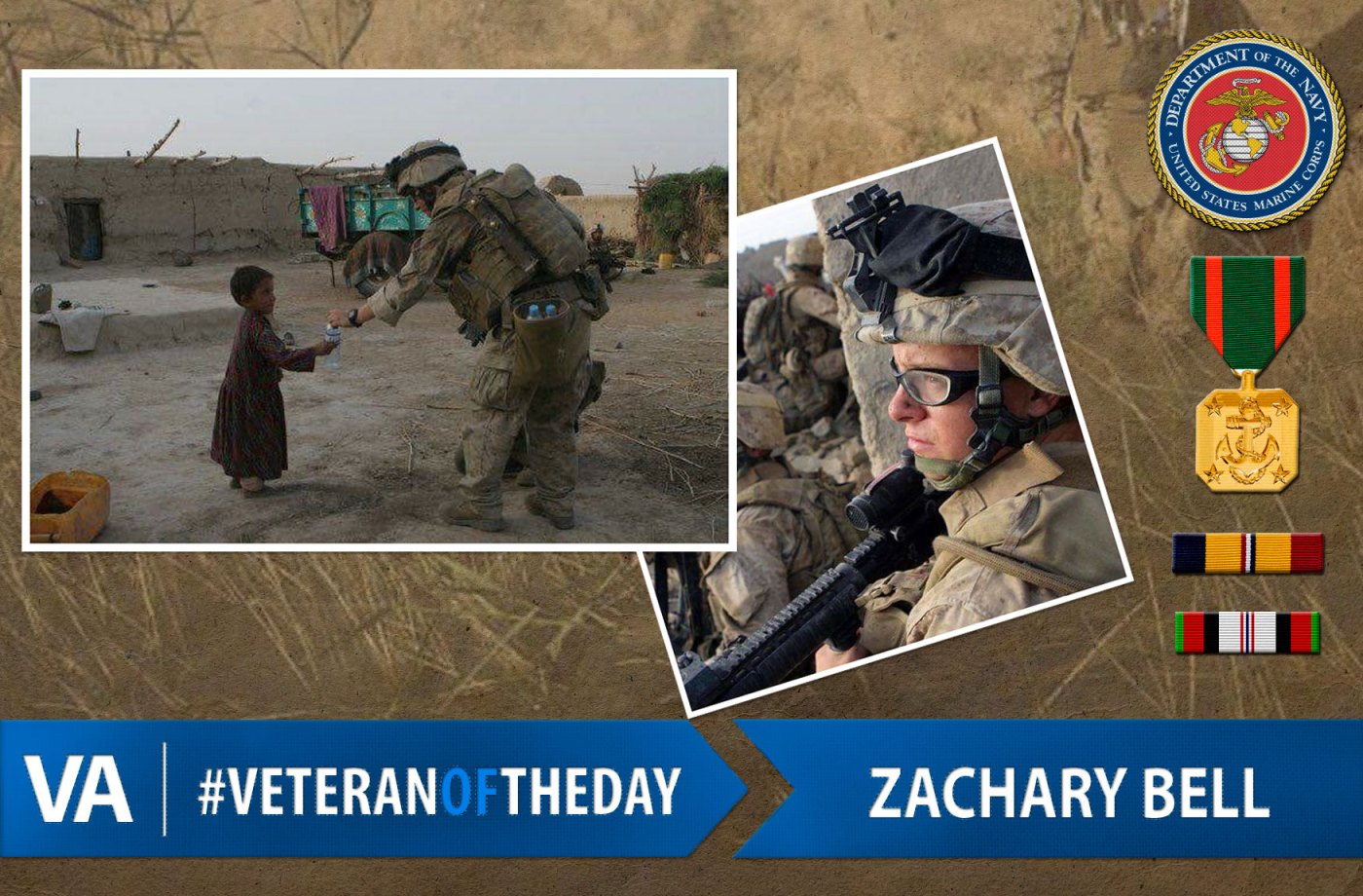 Veteran of the day Zachary-Bell