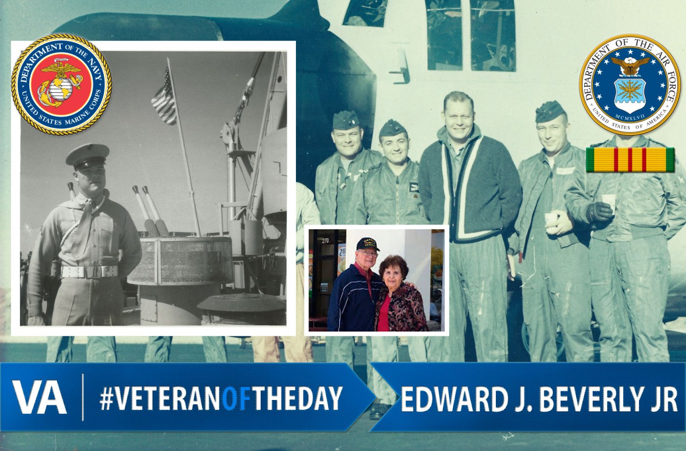 Veteran of the day Edward Beverly