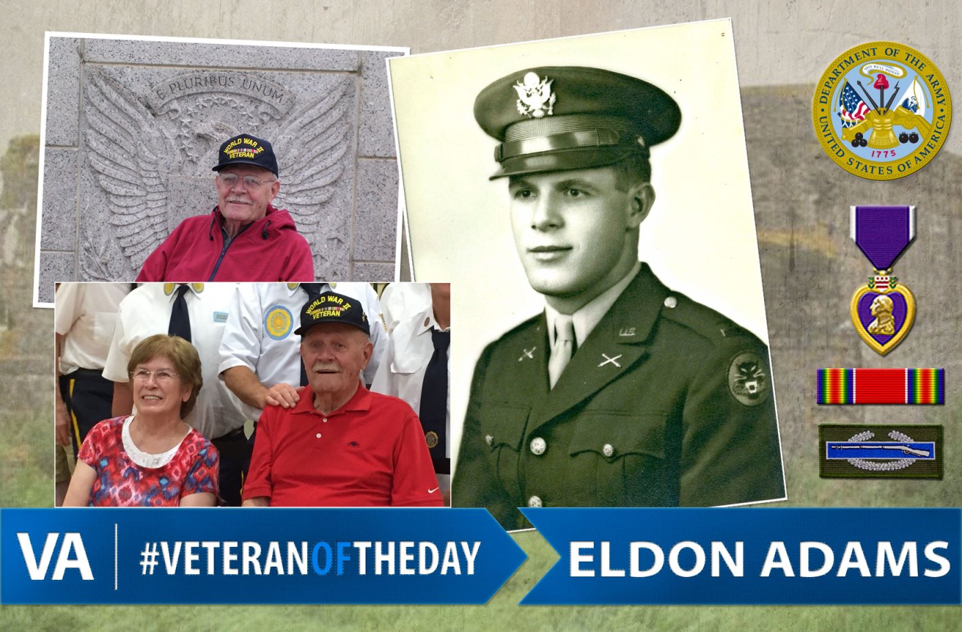 Veteran of the day Eldon Adams