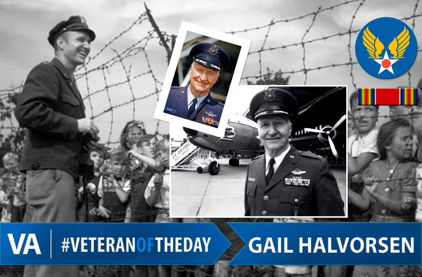 Veteran of the day Gail-Halvorsen
