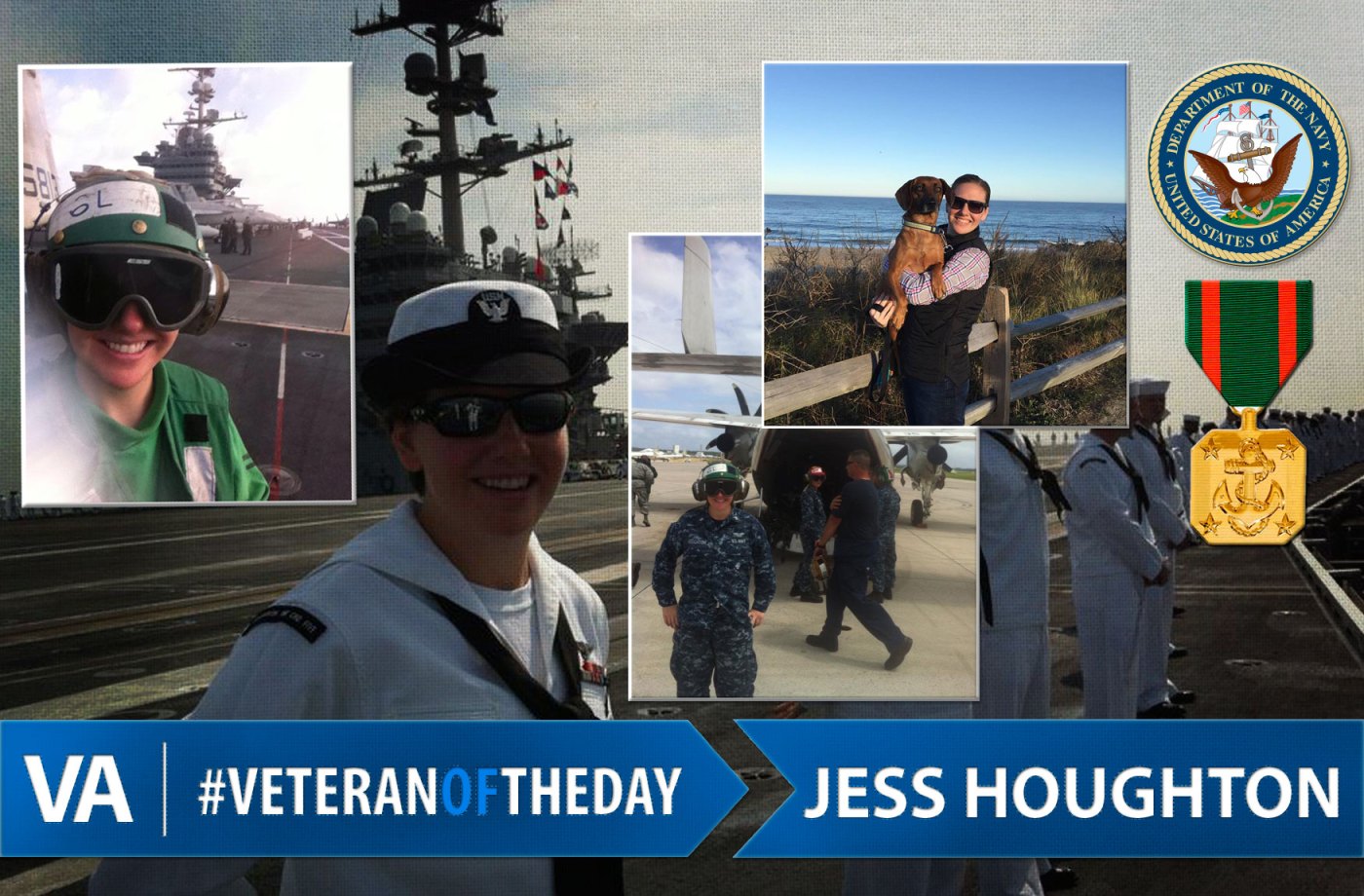 Veteran of the day jess houghton