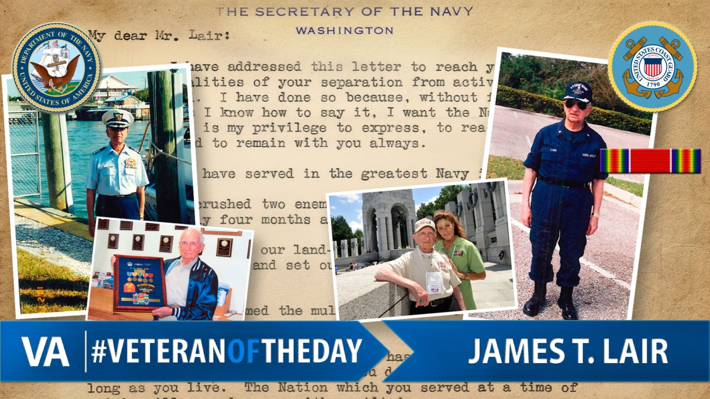 Veteran of the day James Lair