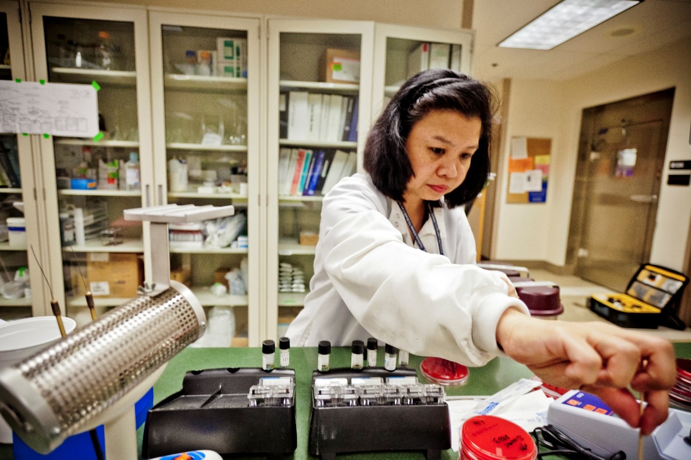 Image of Minerva Lerasan in the VA Laboratory Research