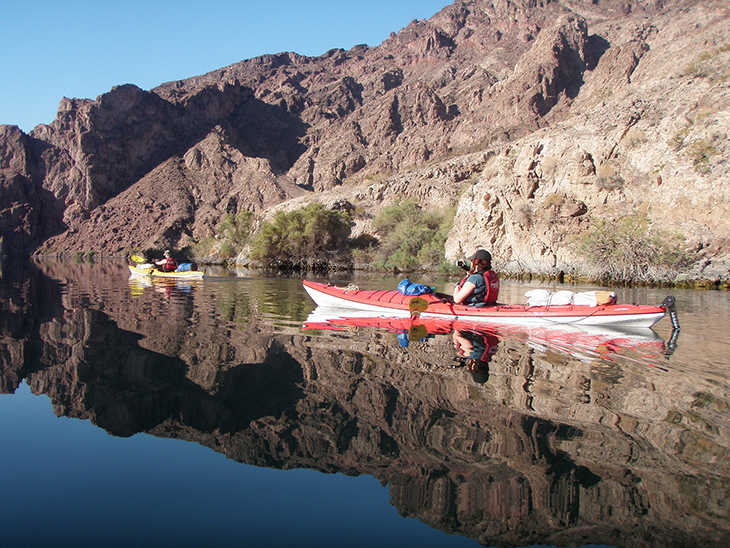 Image of a Kayak at the Black Canyon Trail