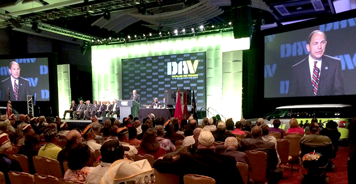 Sec. Bob McDonald speaks at 2016 DAV National Convention