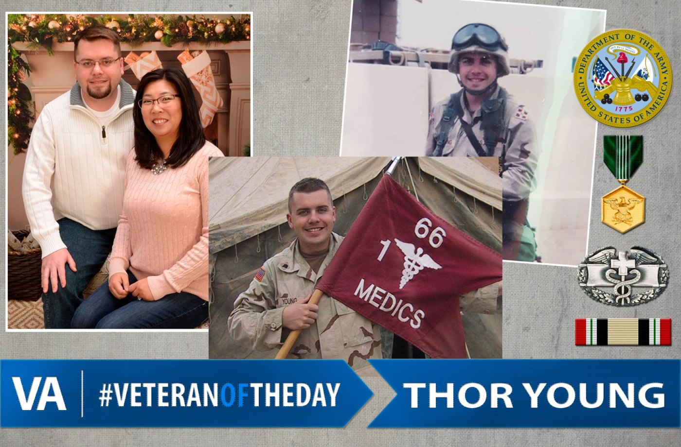 Veteran of the day Thor Young