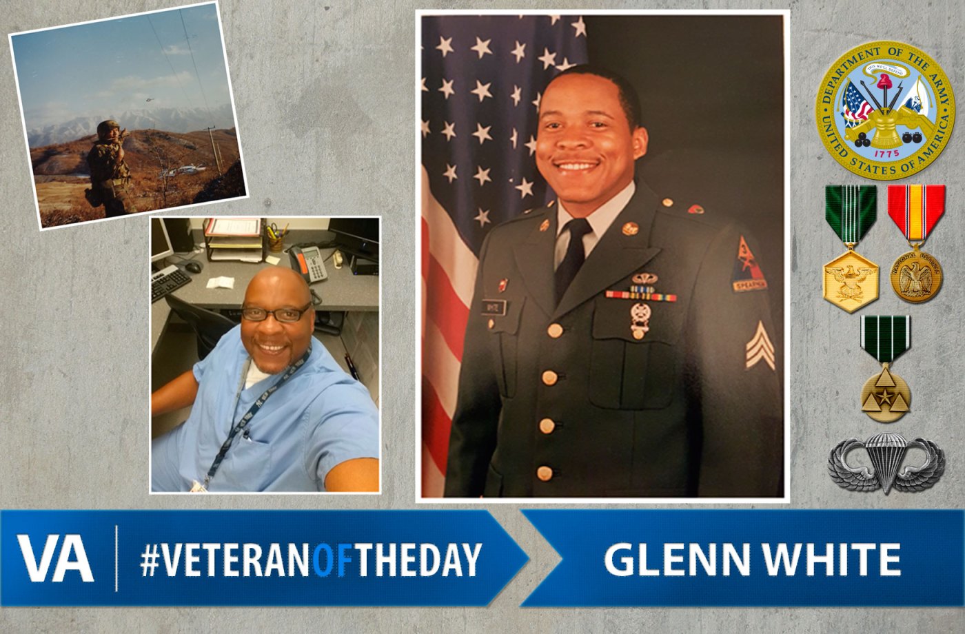 Veteran of the day Glenn White