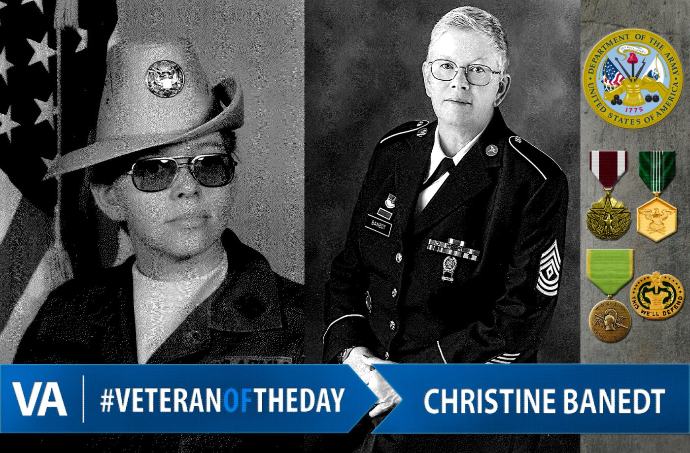 Veteran of the day Christine Banedt