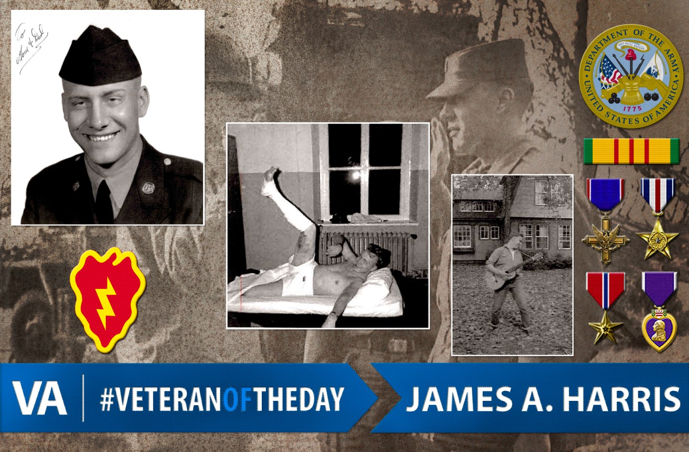 Veteran of the Day James A. Harris