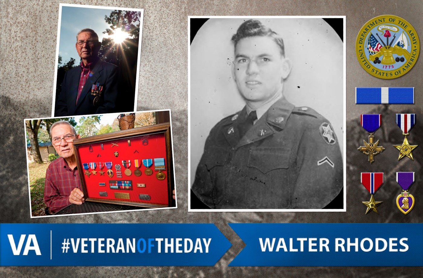 Veteran of the Day Walter Rhodes