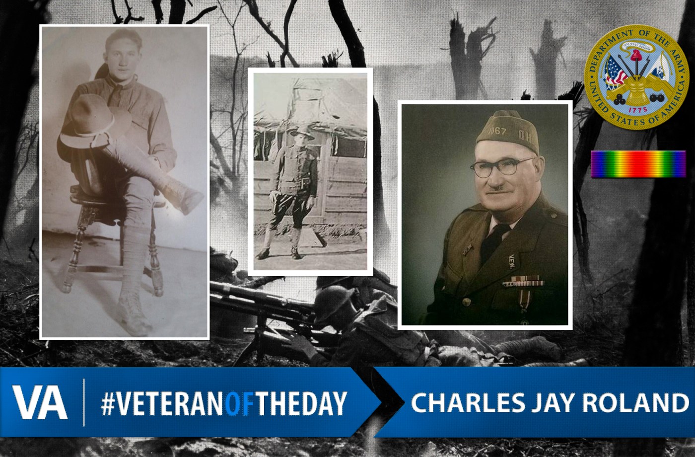 Veteran of the Day Charles Jay Roland