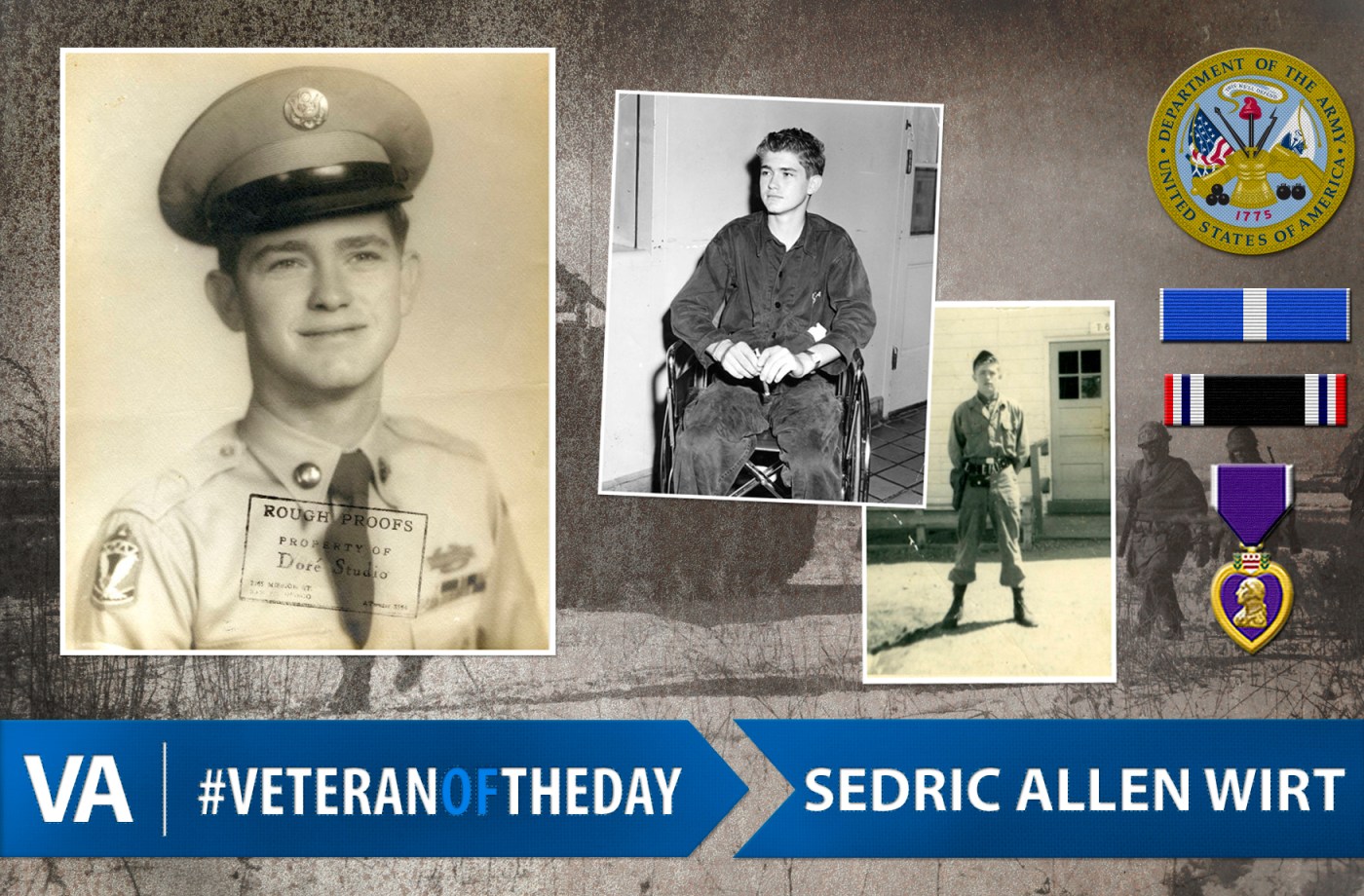 Veteran of the Day Sedric Allen Wirt