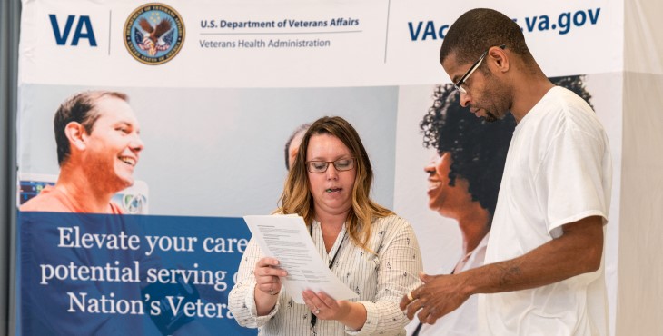 A VA Careers expert and Veteran describes his tips for Veterans on the job hunt.