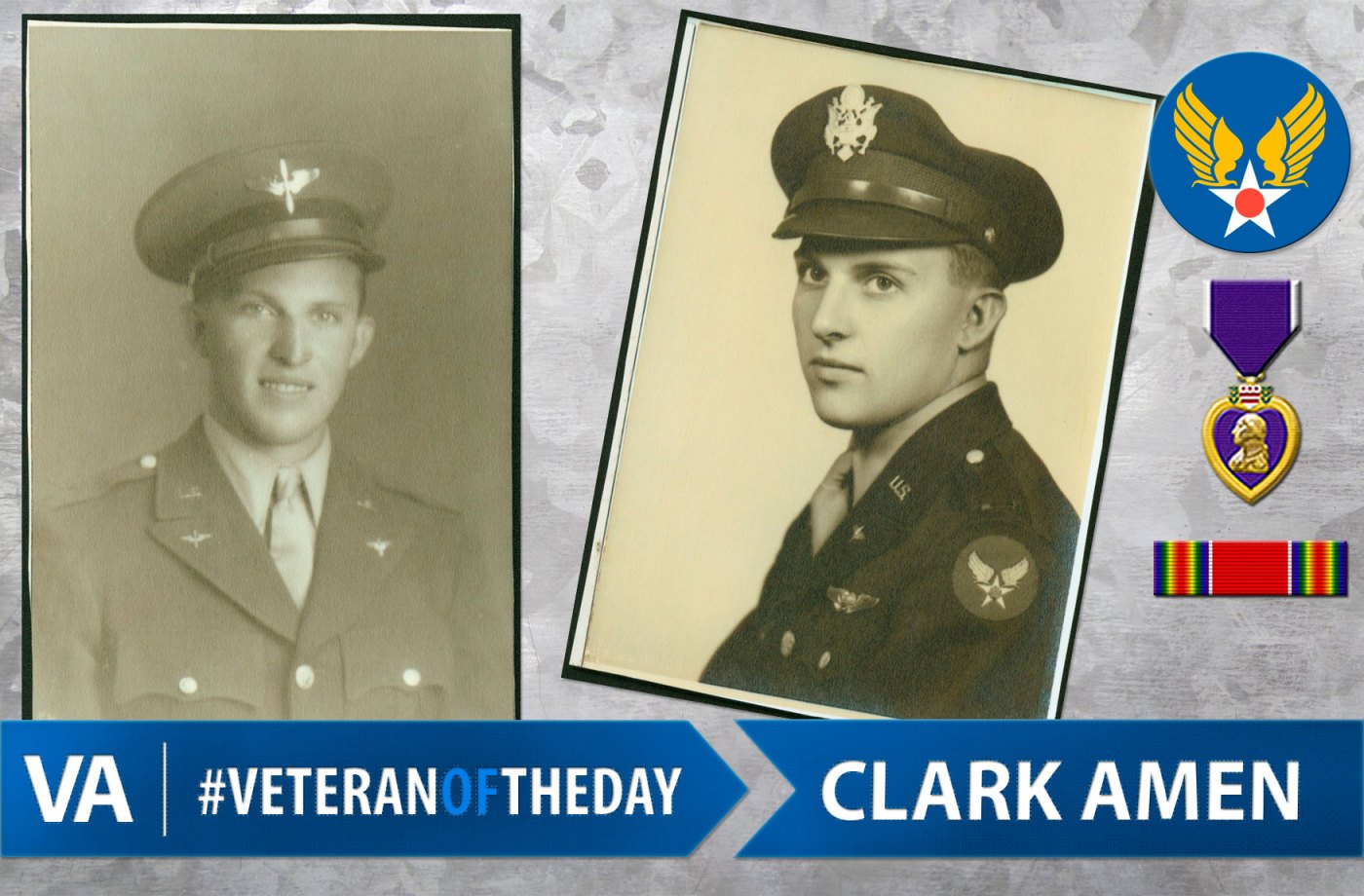 Clark Amen - Veteran of the Day