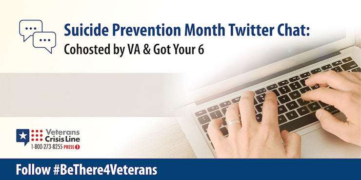 ICYMI: VA, Got Your 6 host Suicide Prevention Month Twitter chat