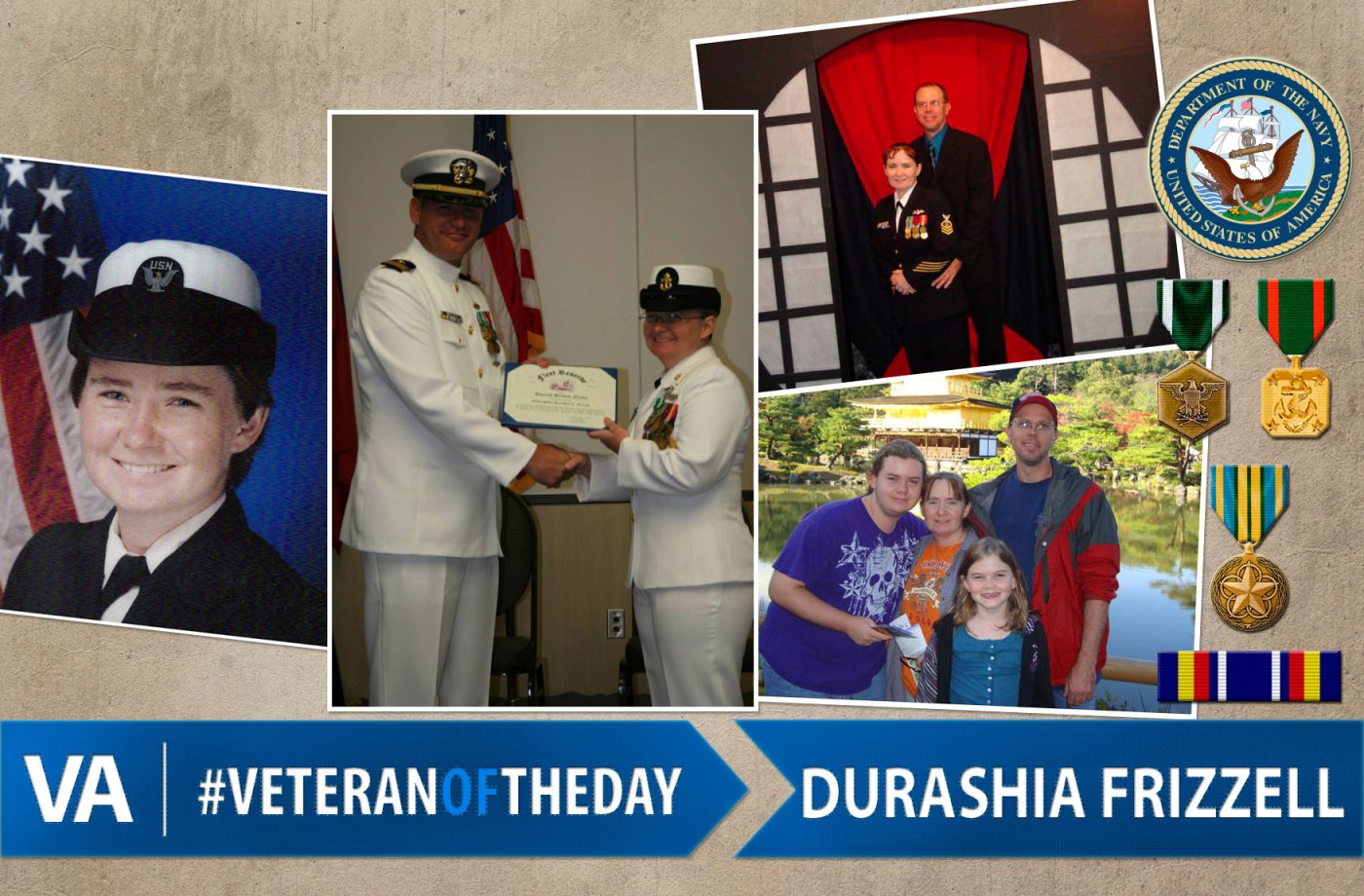 Durashia Frizzell - Veteran of the Day
