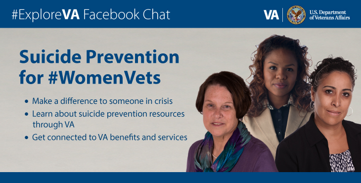 ICYMI: #ExploreVA Facebook chat on suicide prevention for Women Veterans