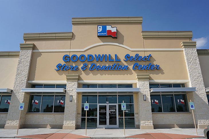 Image of a Houton, Texas Goodwill store