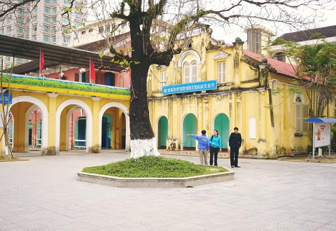 Vietnam school yard