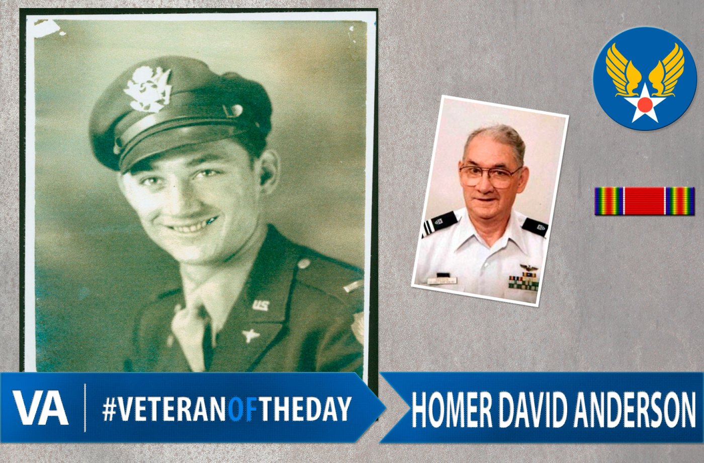 Homer David Anderson - Veteran of the Day