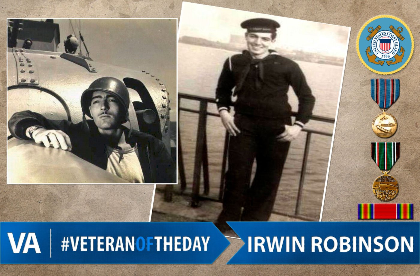 Irwin Robinson - Veteran of the Day