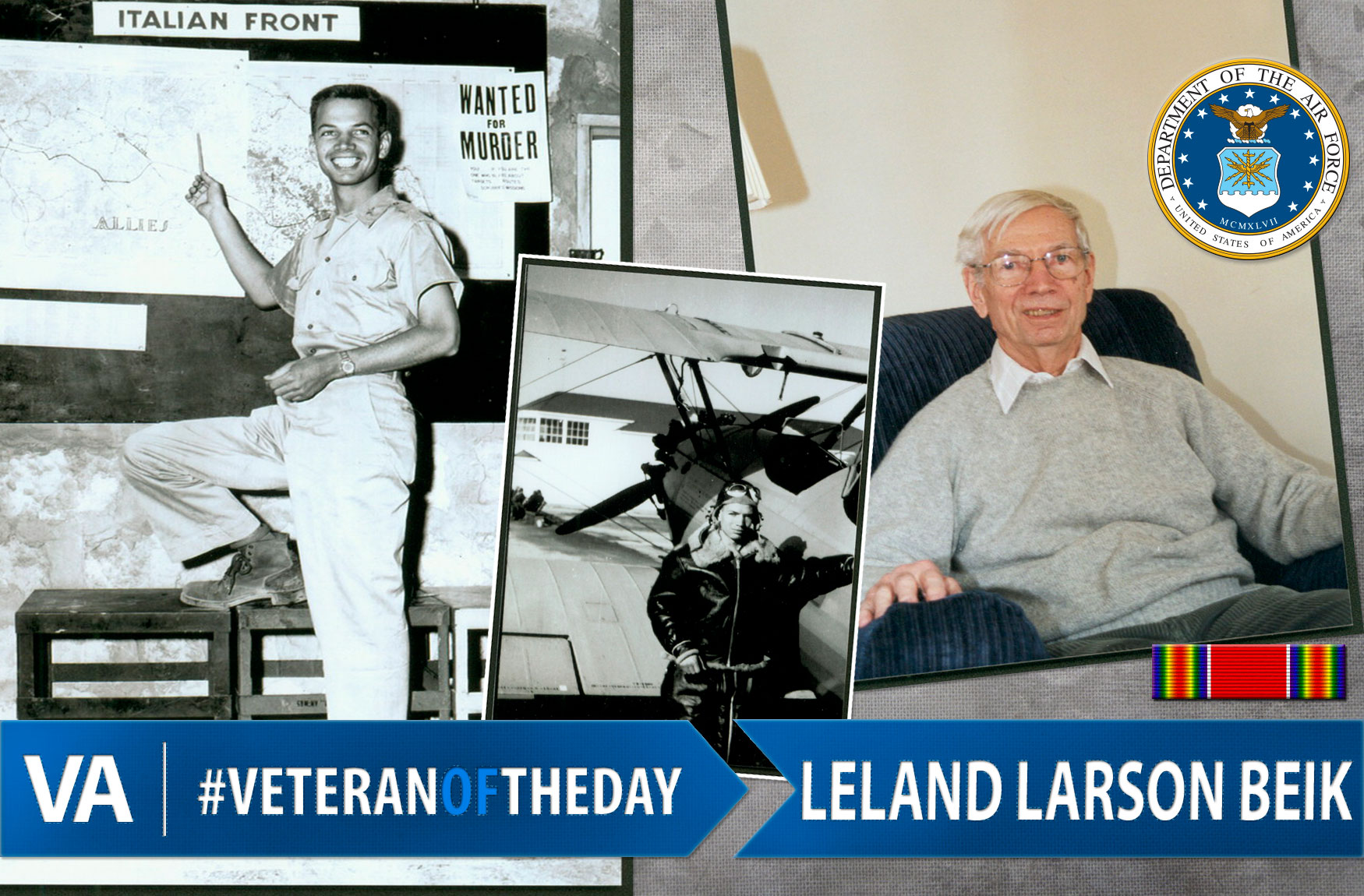 Leland Larson Beik - Veteran of the Day
