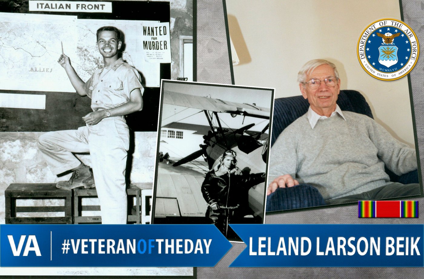 Leland Larson Beik - Veteran of the Day