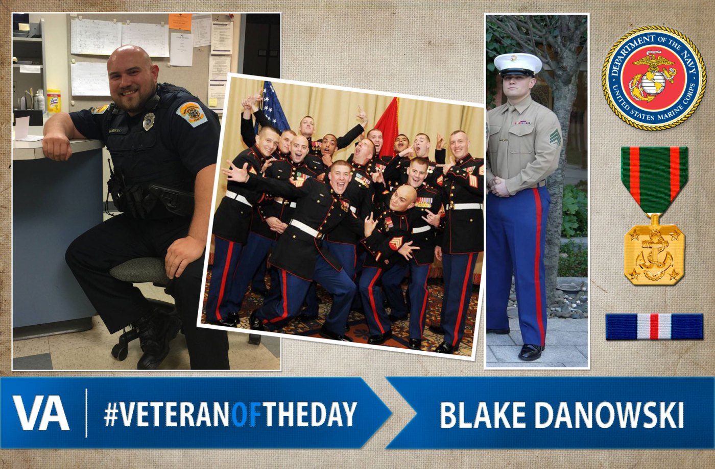 Blake Danowsk - Veteran of the Day