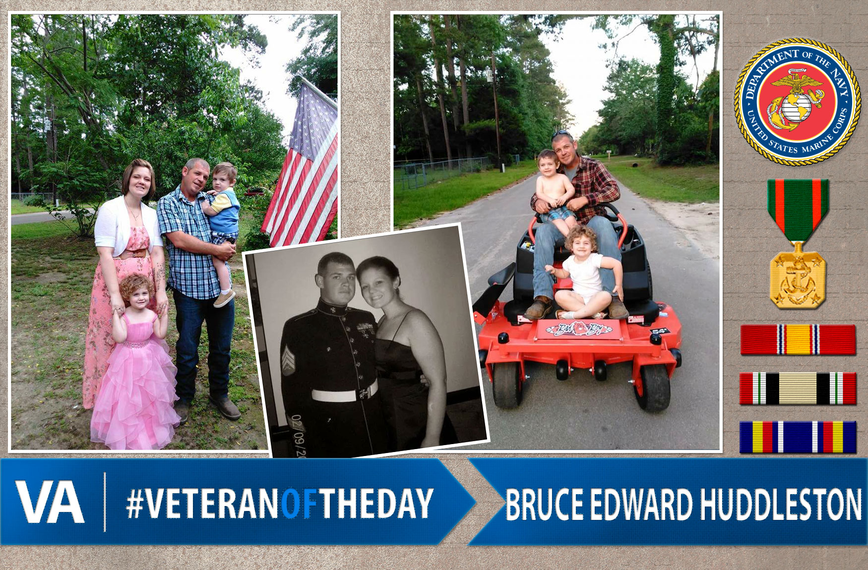 Bruce Edward Huddleston - Veteran of the Day
