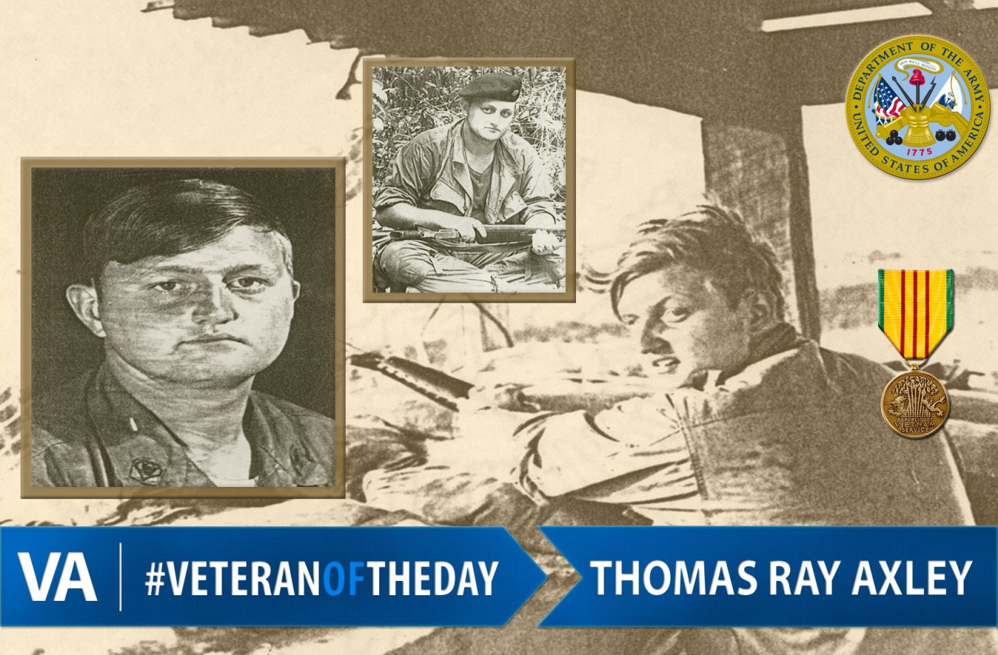Veteran of the Day Thomas Ray Axley