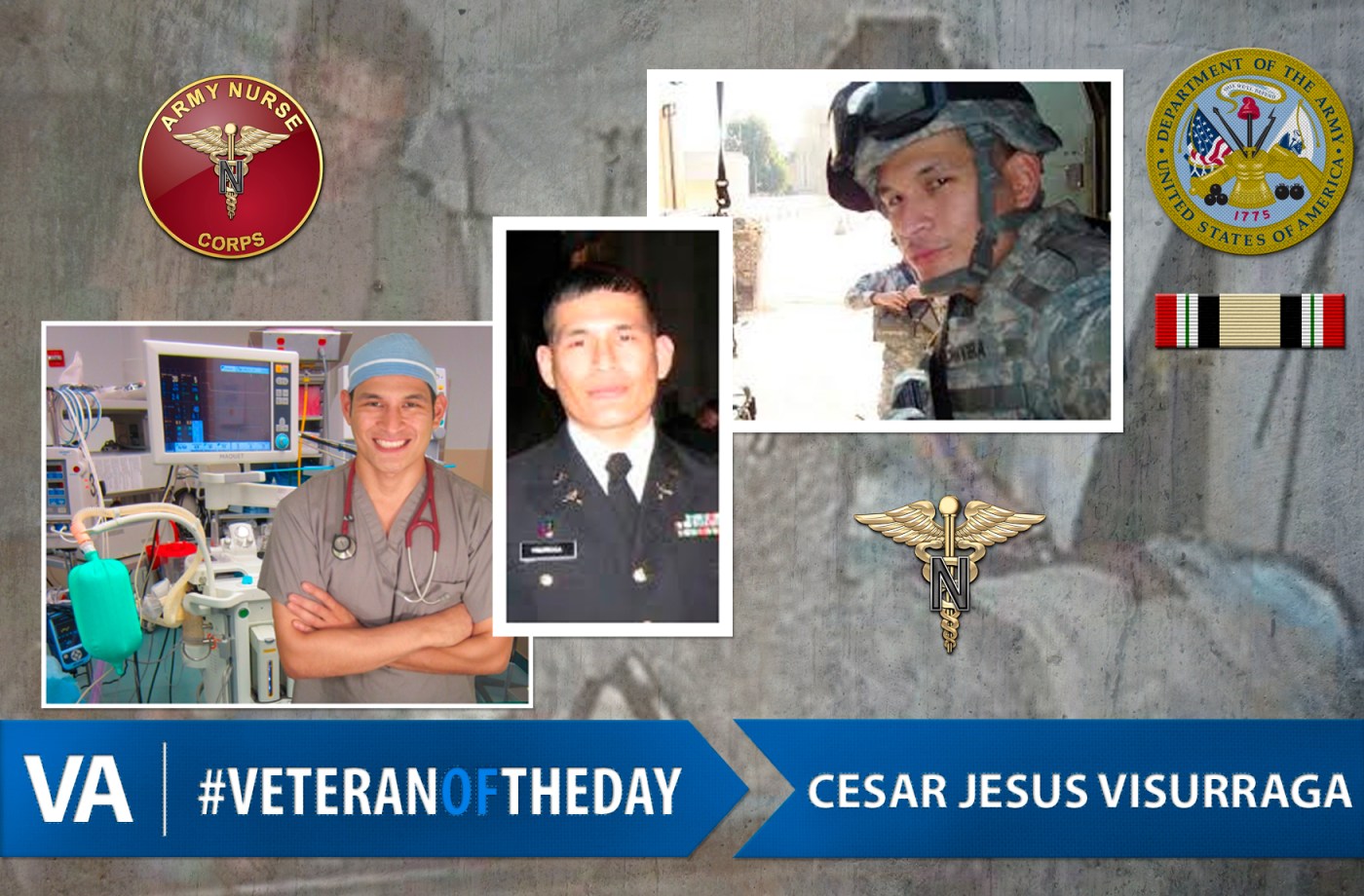 Veteran of the Day Cesar Jesus Visurraga