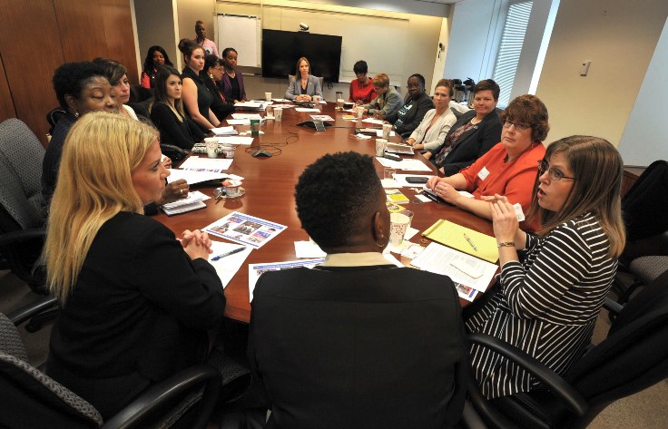 On Nov. 2, the Center for Women Veterans hosted its inaugural meeting with representatives from Veterans service organizations, military service organizations, and non-profit organizations.