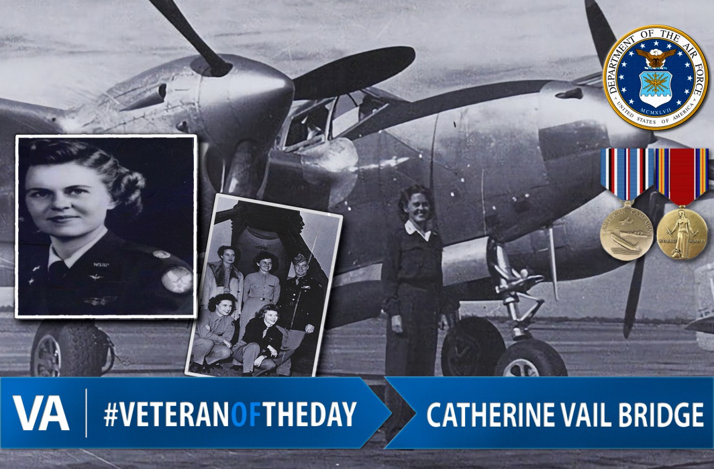 Catherine Vail Bridge - Veteran of the Day