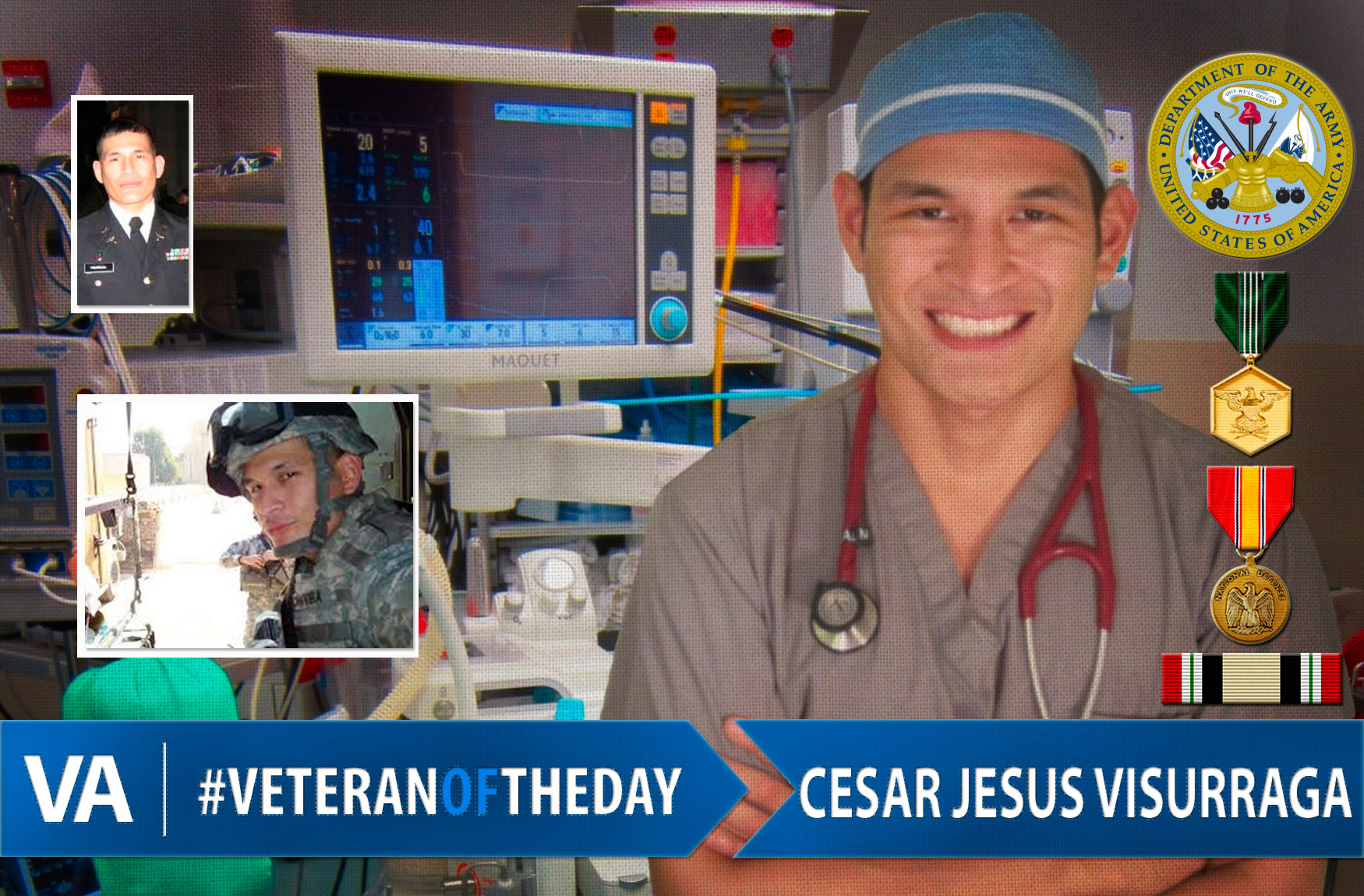Cesar Jesus Visurraga - Veteran of the Day