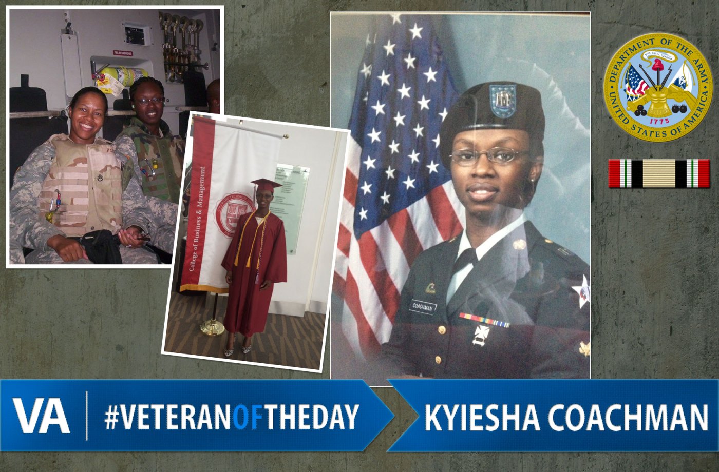 Kyiesha Coachman - Veteran of the Day