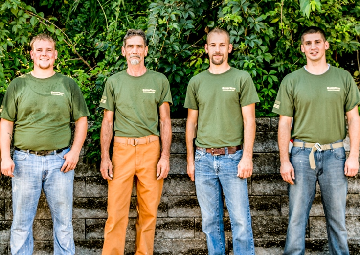 Image of four Veterans of Team HandyVets