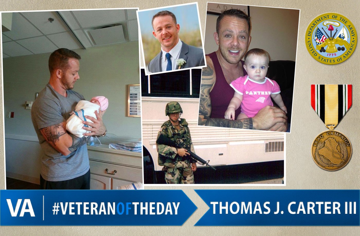 Thomas J. Carter III - Veteran of the Day
