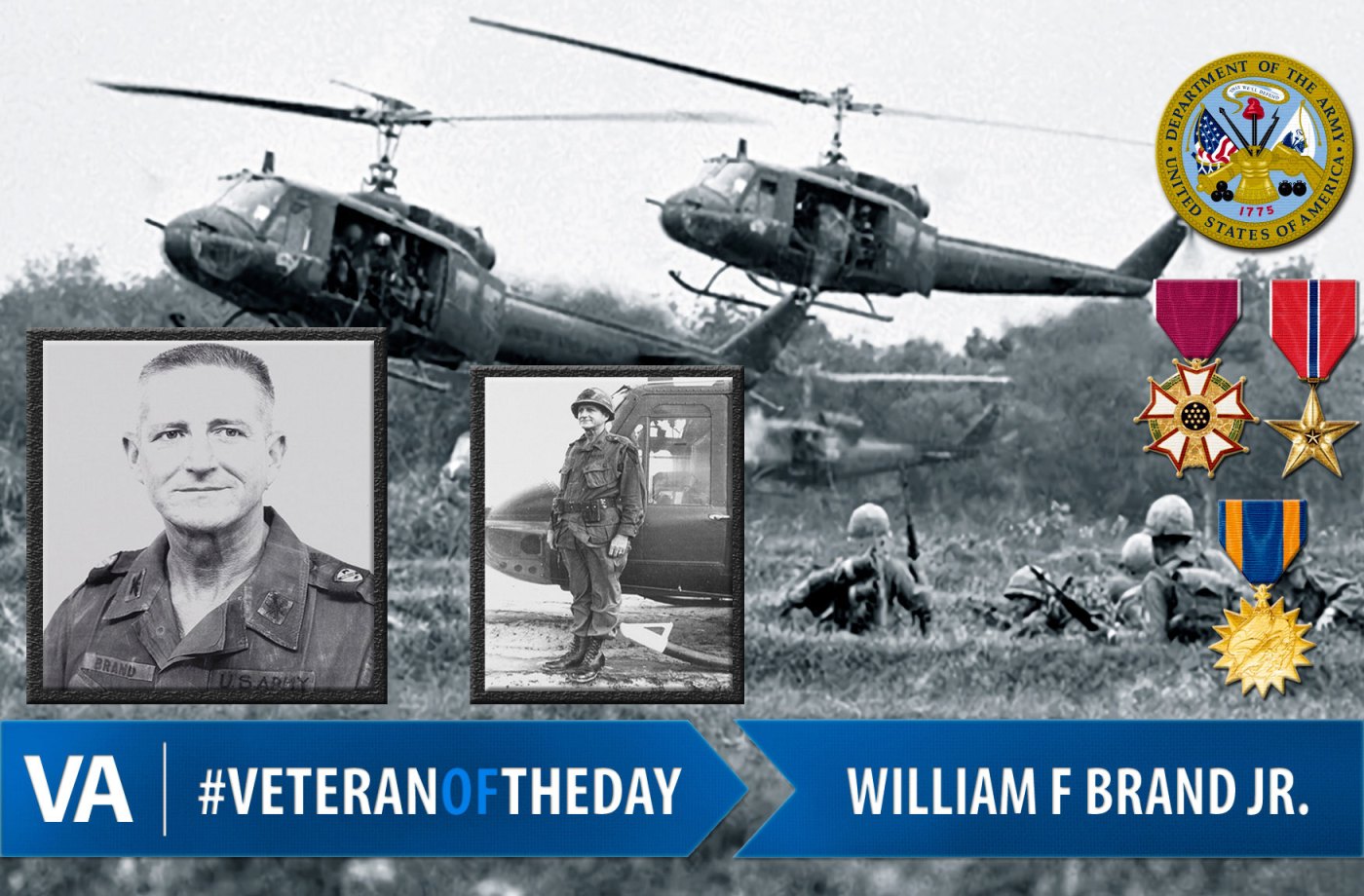William F. Brand Jr. - Veteran of the Day
